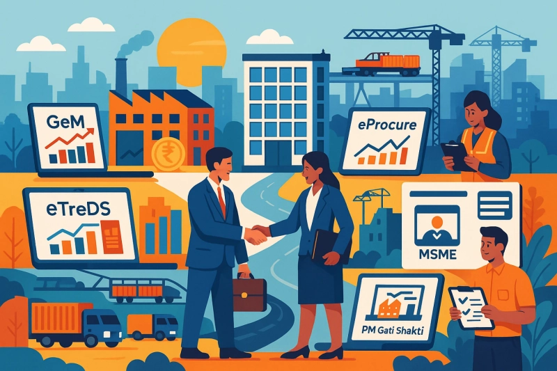 Navigating Government Tender Filing Platforms: A Guide for Indian MSMEs