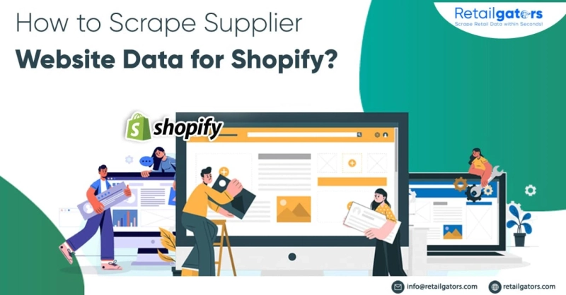 How to Scrape Supplier Website Data for Shopify?