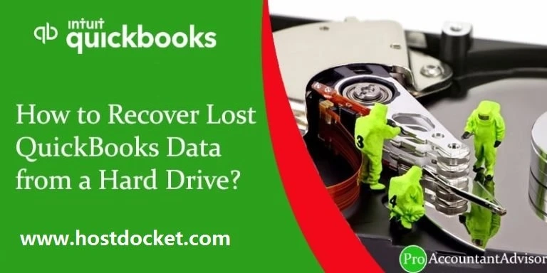 How To Recover Lost QuickBooks Data Files from A Hard Drive?