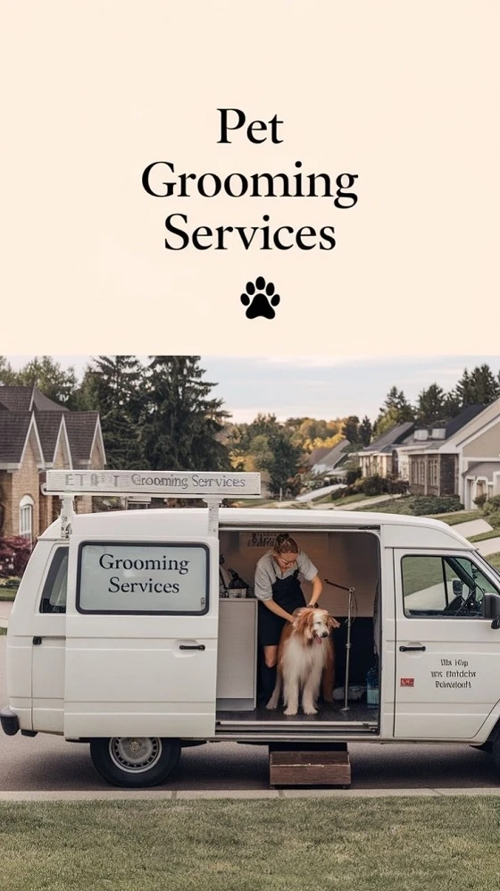 Mobile groomers on wheels supporting Seminole pets