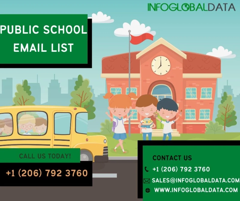Buy 100% opt-in public school email addresses guaranteeing the maximum return on investment from your marketing initiatives