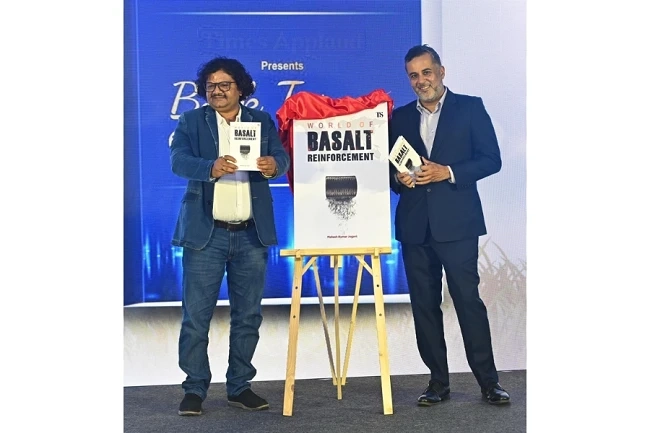 Famous writer Chetan Bhagat Launches World of Basalt Reinforcement by Mahesh Kumar Jogani