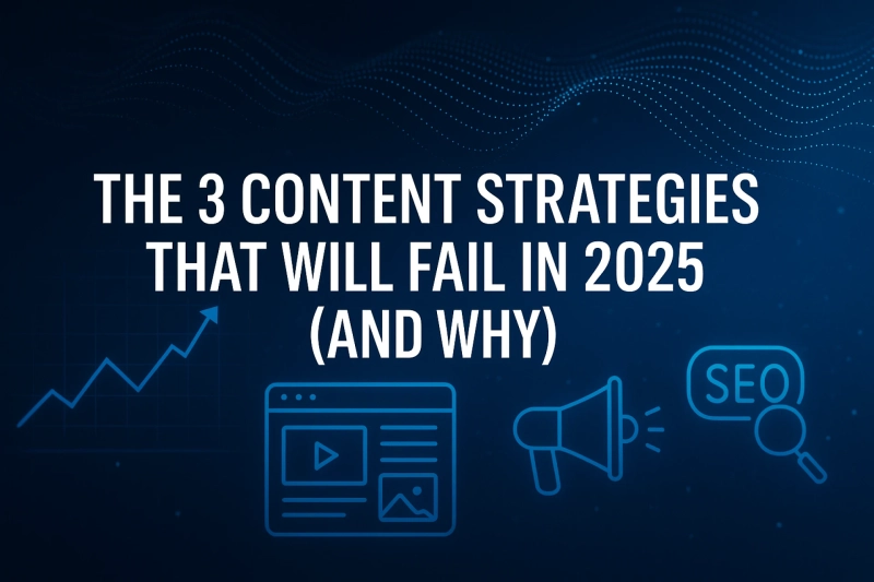 The 3 Content Strategies That Will Fail in 2025 (And Why)