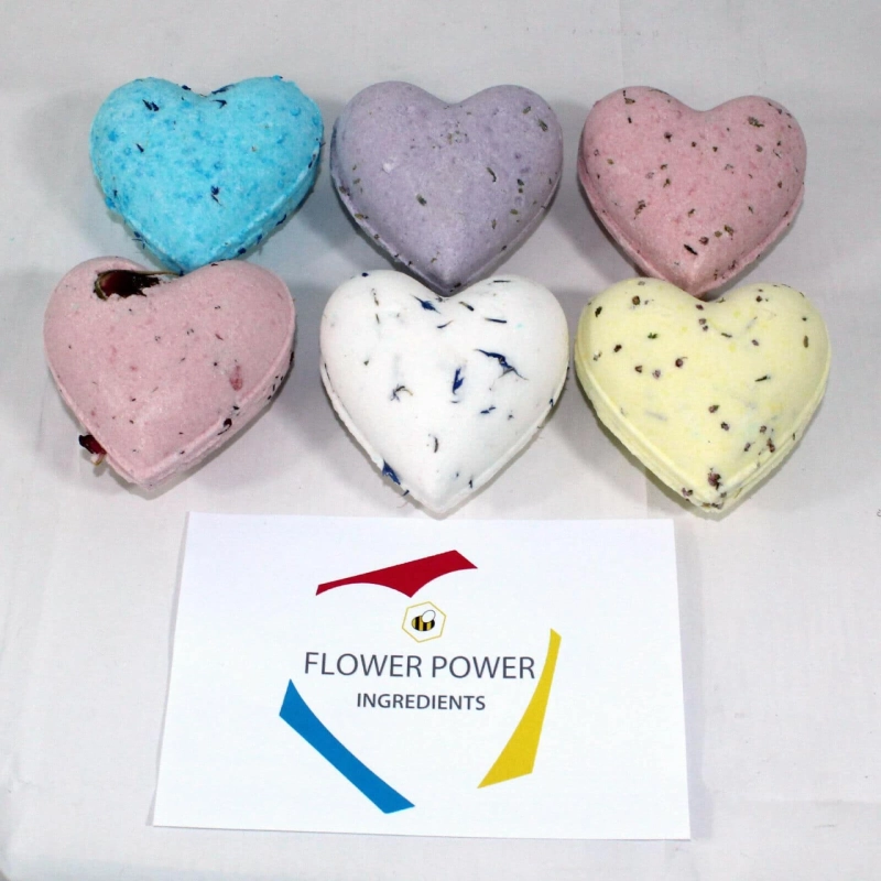 Buy Bee Beautiful Mixed Large Heart Bath Bombs Gift Box