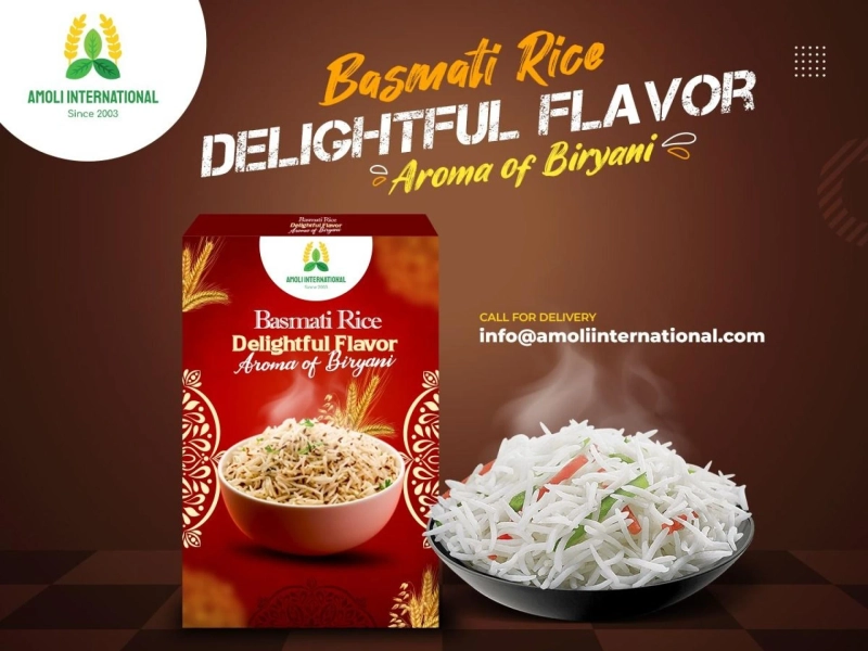 Basmati Rice Delightful Flavor Aroma of Biryani