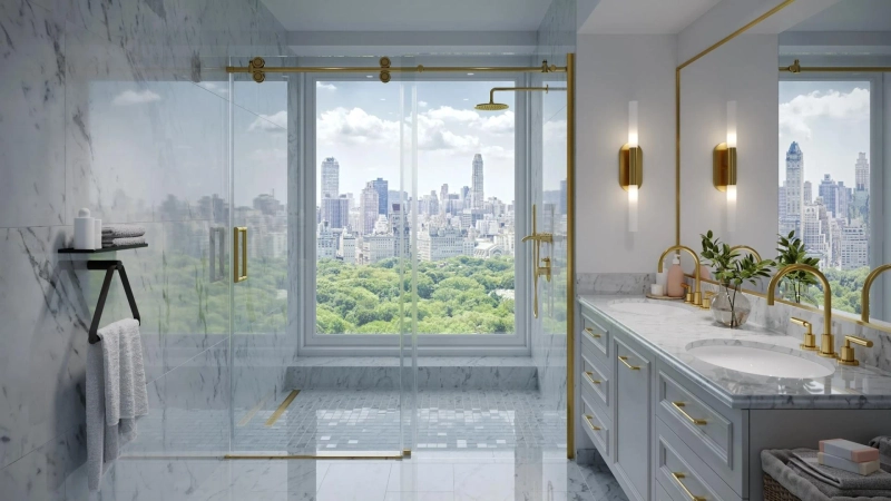 Clear, Frosted, Rain, or Patterned Glass: Choosing Privacy and Style for Your Shower Door