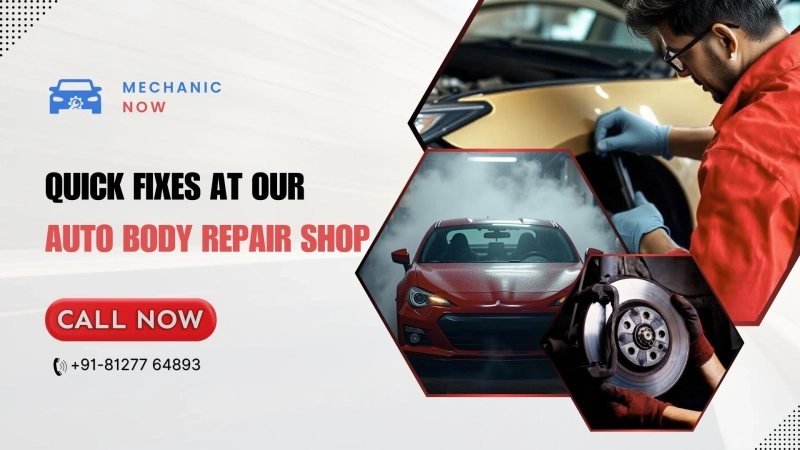 How Auto Body Repair Shops fix common car issues 