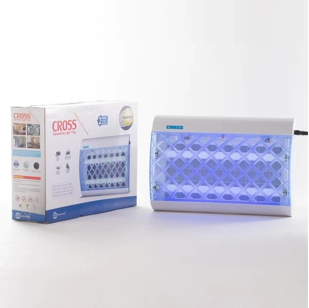Cross Light Trap: Safeguarding Living Rooms and Commercial Places Against Flies