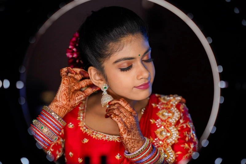 Anshika’s Half-Saree: A Day of Tradition, and Joy