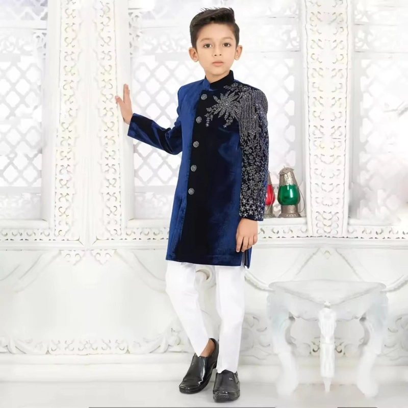 Kids Sherwani Guide: How to Dress Your Little Prince for Festive Events