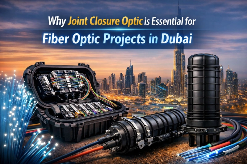 Why Joint Closure Optic is Essential for Fiber Optic Projects in Dubai?