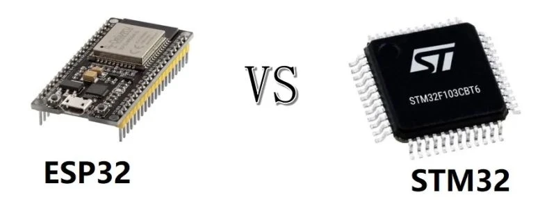 ESP32 vs STM32: What are Differences