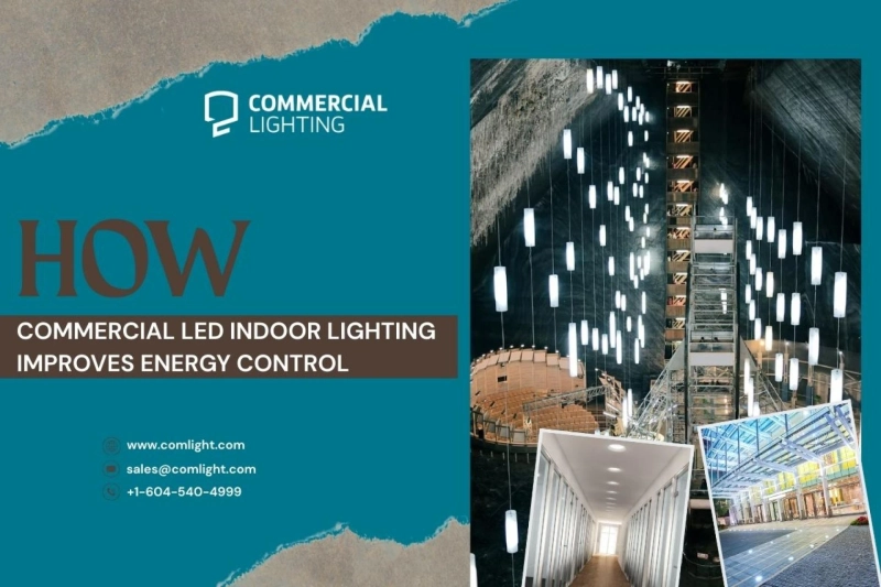How Commercial LED Indoor Lighting Improves Energy Control