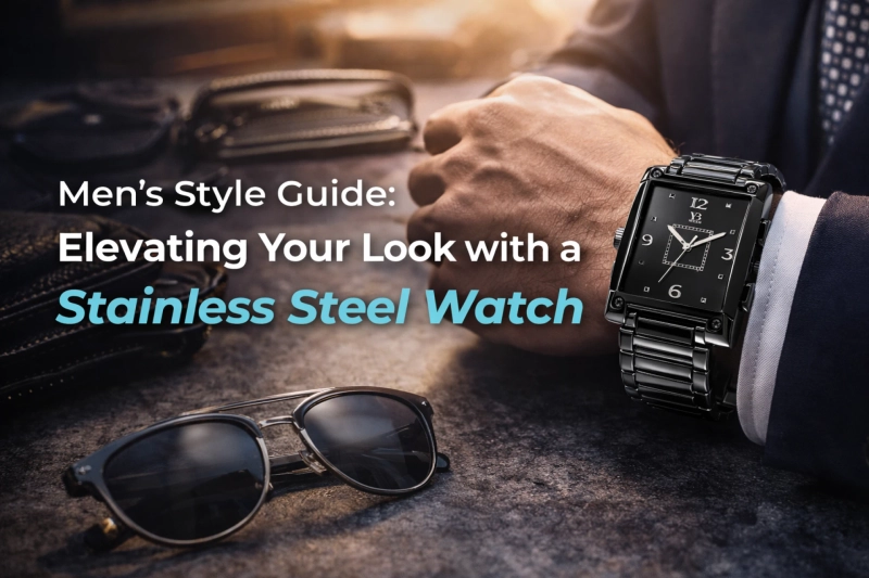 Men’s Style Guide: Elevating Your Look with a Stainless Steel Watch