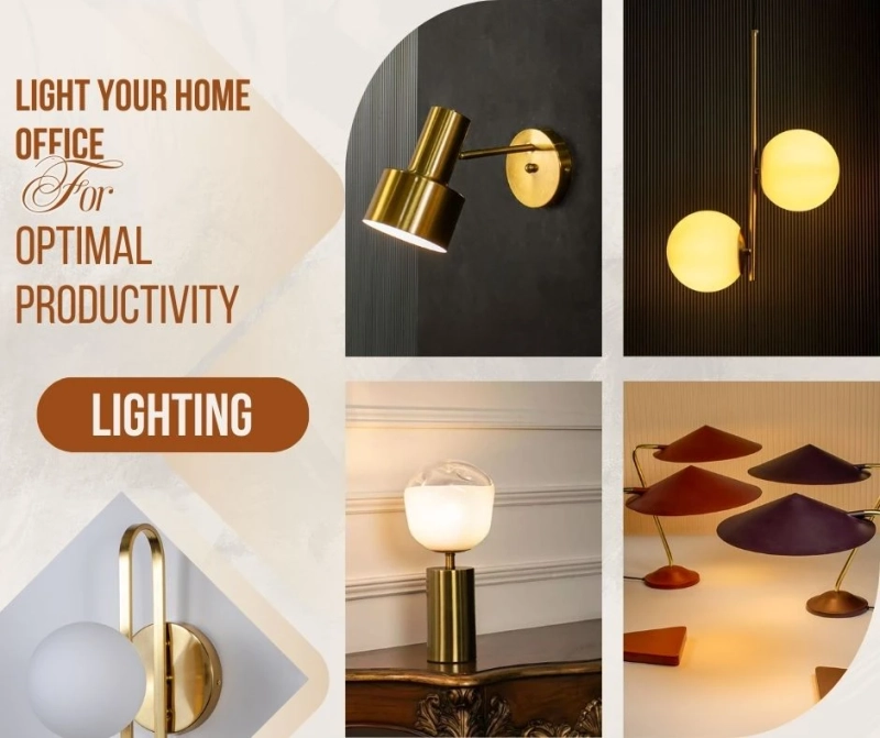 How To Light Your Home Office For Optimal Productivity - A Guide