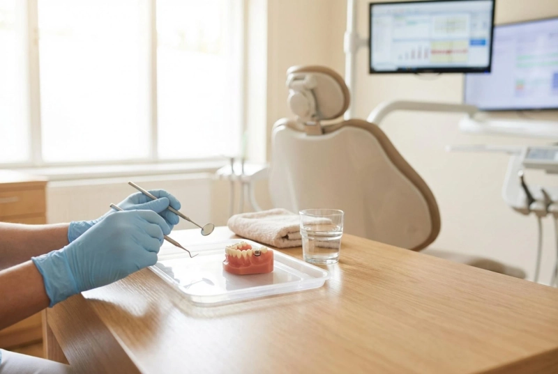 What are the warning signs of an infected tooth after root canal or extraction?