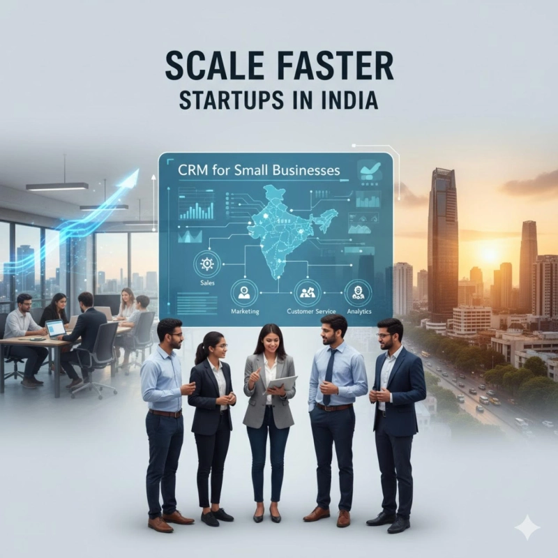 How Startups Can Scale Faster with CRM for Small Businesses in India