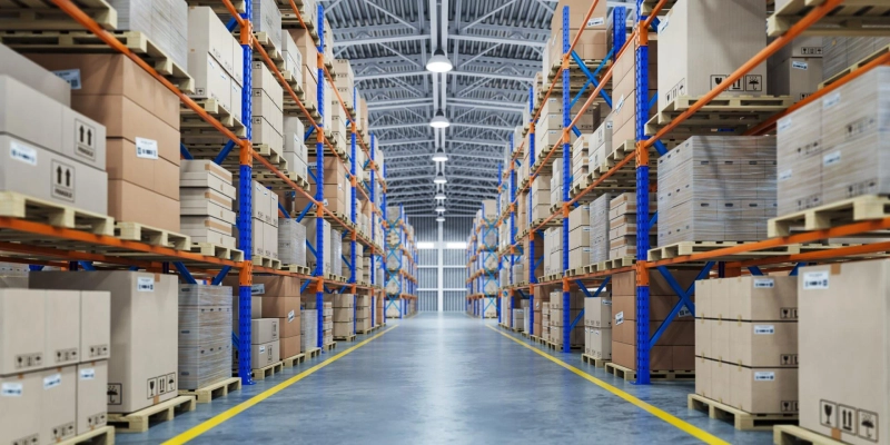 What are the four major types of warehousing?