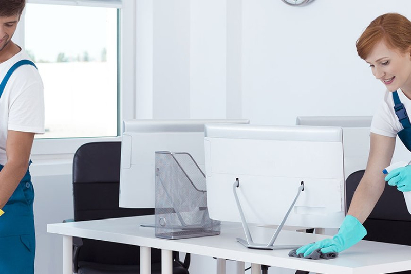 Think “Green” When It Comes to Commercial Building Cleaning Services