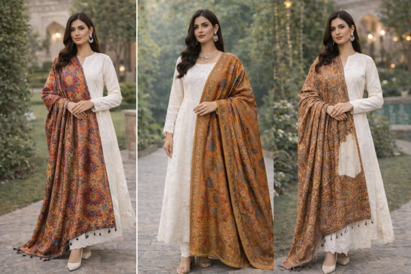 Wool Winter Shawl – Cozy, Stylish, and Essential for Every Woman