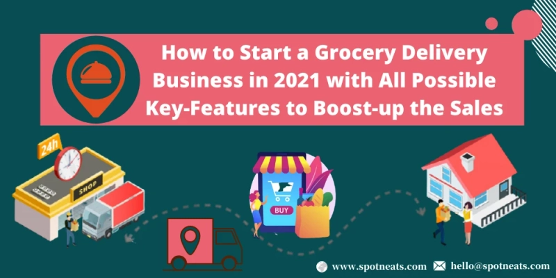 How SpotnEats App Solution Assists To Launch Your Grocery Delivery Business in 2021?
