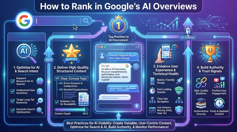 How to Rank in Google’s AI Overviews