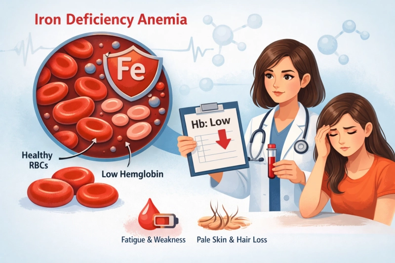 Understanding Iron Deficiency Anemia: Causes, Symptoms, and Treatment