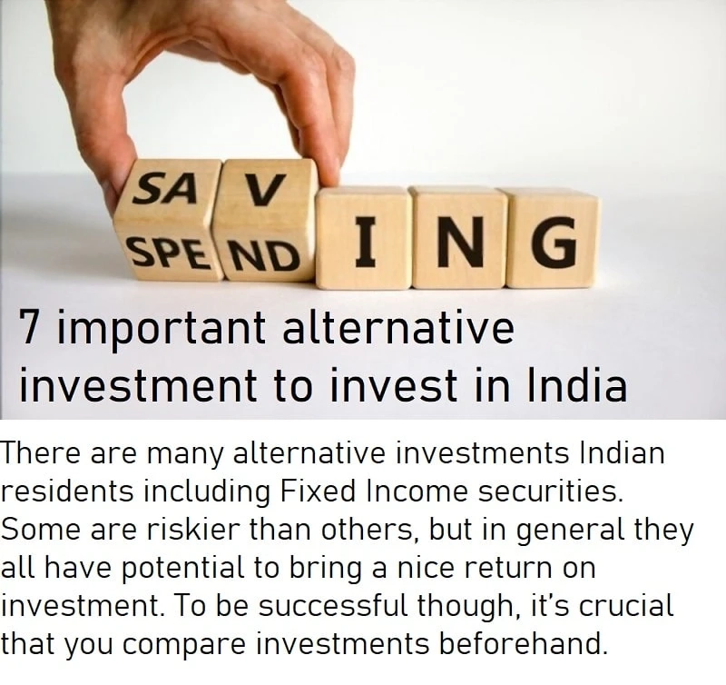 7 important alternative investment to invest in India