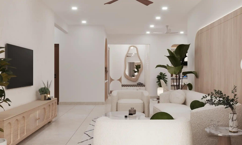 Elegant Interior Designs for Luxury Homes within a 20–25 Lakh Budget