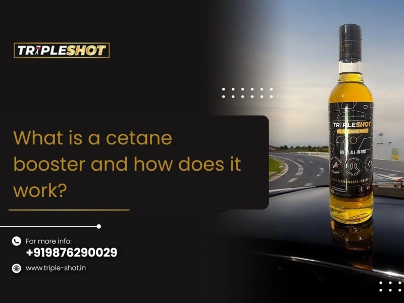 What is a cetane booster and how does it work?