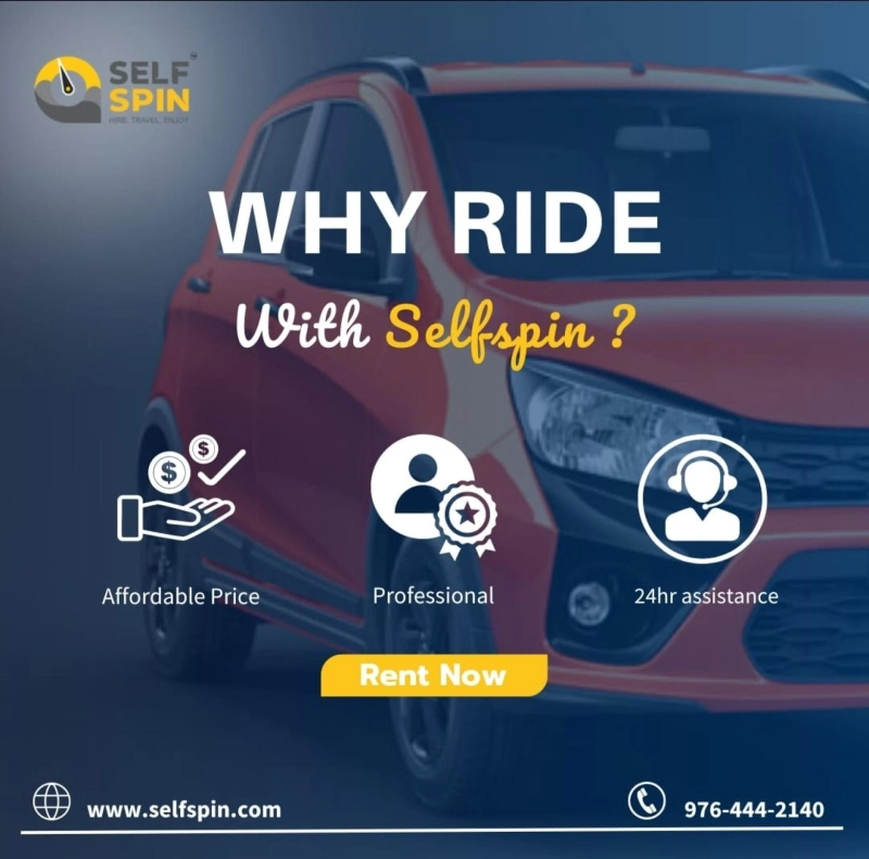 Discover Chandigarh on Your Own Terms: Self-Drive Car Rentals with Selfspin