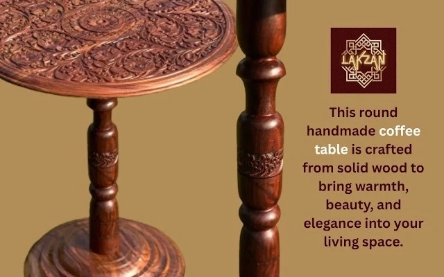 Brown Wood Coffee Table with Storage: Smart Furniture for Small Homes
