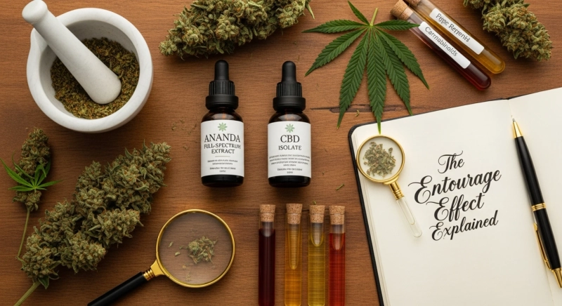 The Entourage Effect Explained: Why Ananda’s Full-Spectrum Extract Outperforms CBD Isolate