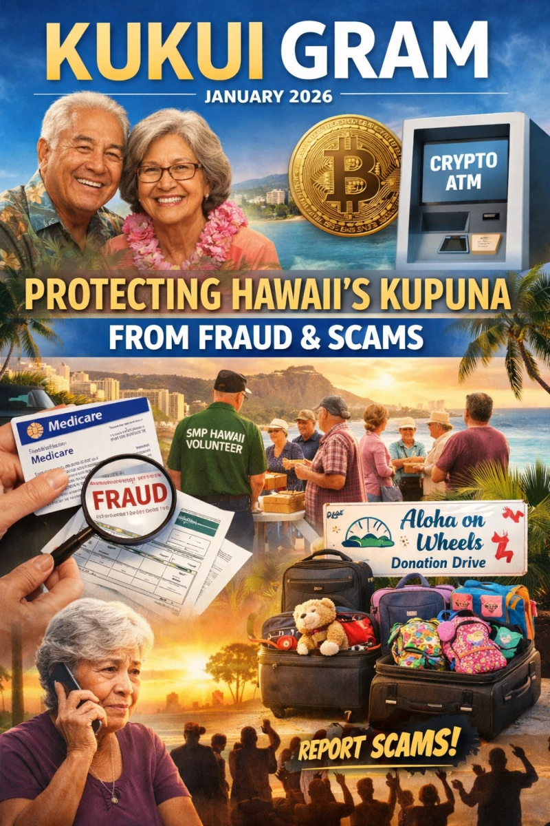 January 2026 Kukui Gram: Strengthening Fraud Protection for Hawaii’s Kupuna