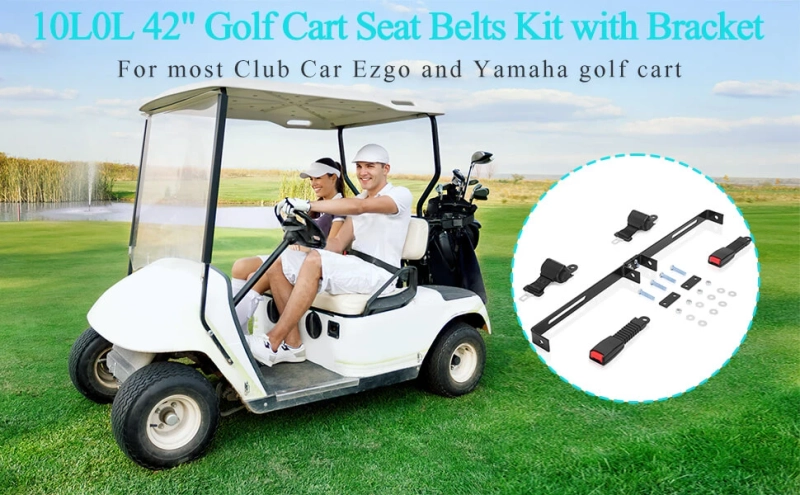 Enhance Safety and Control with Golf Cart Seat Belts and Steering Wheels