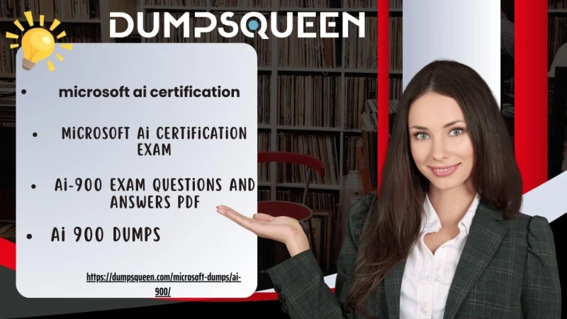 Get updated ai-900 exam questions and answers pdf at DumpsQueen