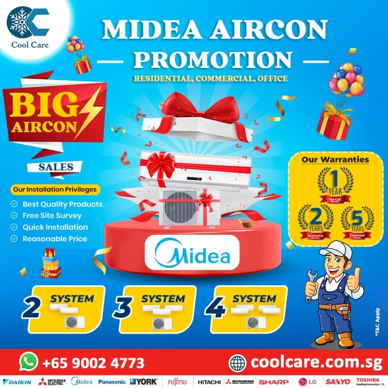 Why is Midea aircon the best in Singapore?
