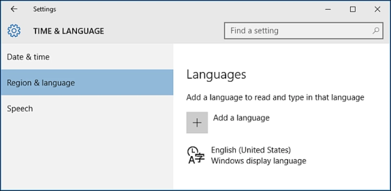 How to Modify System Language on Windows 10?