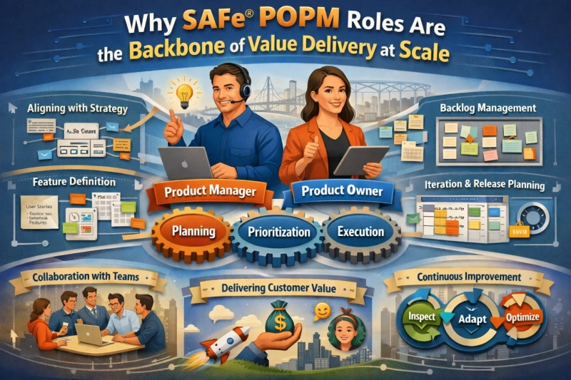 Why SAFe® POPM Roles Are the Backbone of Value Delivery at Scale