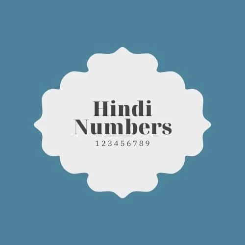 Hindi Numbers 1 to 100 | Hindi Counting | Hindi Ginti | Numbers in Hindi