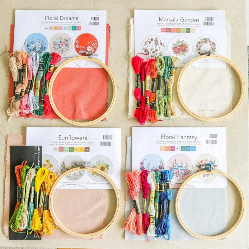 The Embroidery Kits: A Creative Way to Relax and Express Yourself
