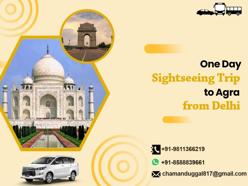 One Day Sightseeing Trip to Agra from Delhi