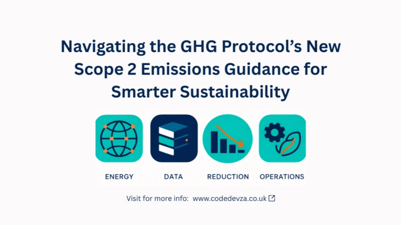 Navigating the GHG Protocol’s New Scope 2 Emissions Guidance for Smarter Sustainability