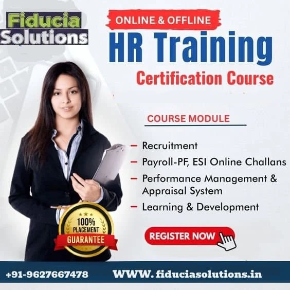 Empowering Careers: Unlocking Success with Human Resource Certification Course in Noida at Fiducia Solutions