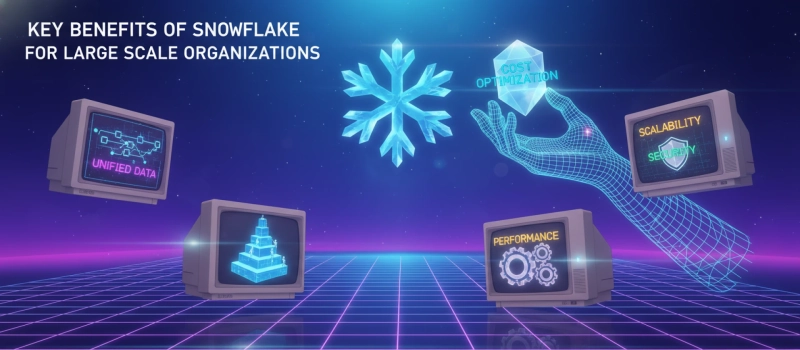 Key Benefits of Snowflake for Large Scale Organizations