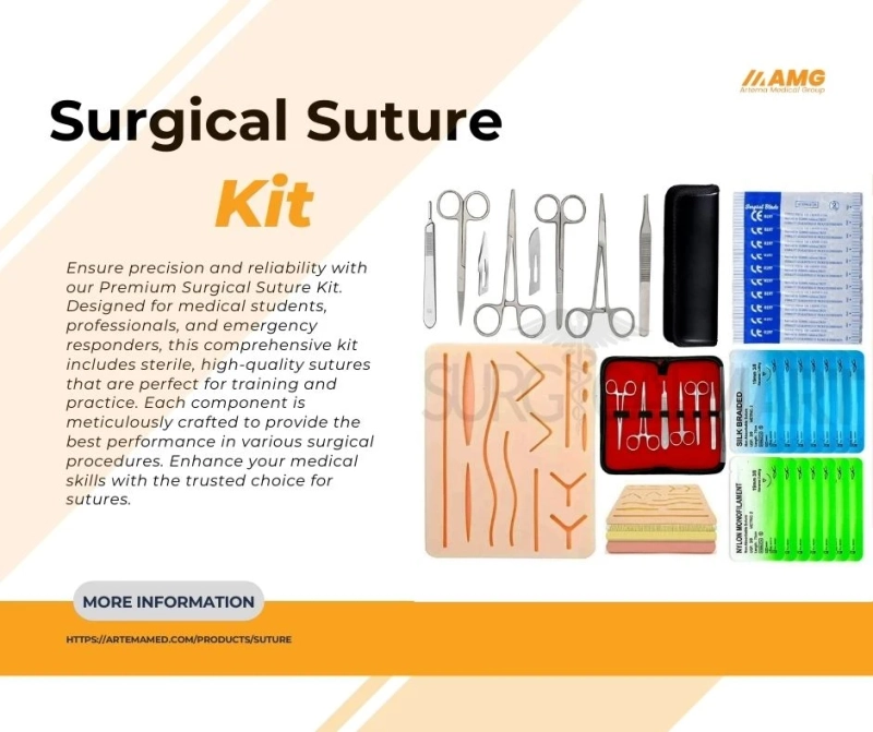 The Advantages of Using a Surgical Suture Kit