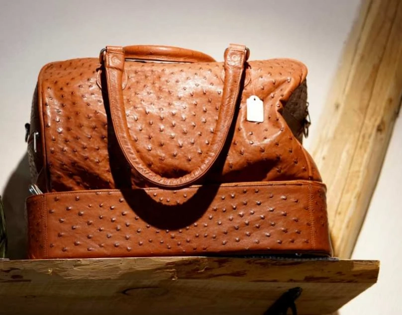 Luxurious Exclusivity: Ostrich Handbags, Wallets, and Belts