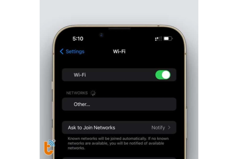 Cách khắc phục lỗi kết nối wifi trên iPhone 13 Mini