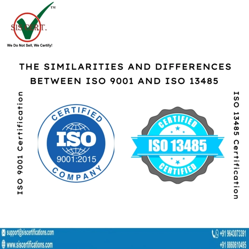 The Similarities and Differences Between ISO 9001 and ISO 13485