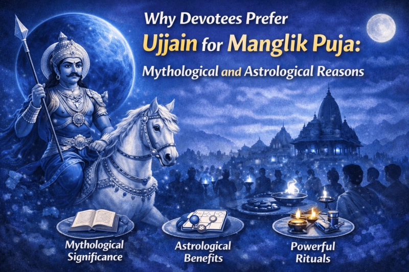 Why Devotees Prefer Ujjain for Manglik Puja: Mythological and Astrological Reasons